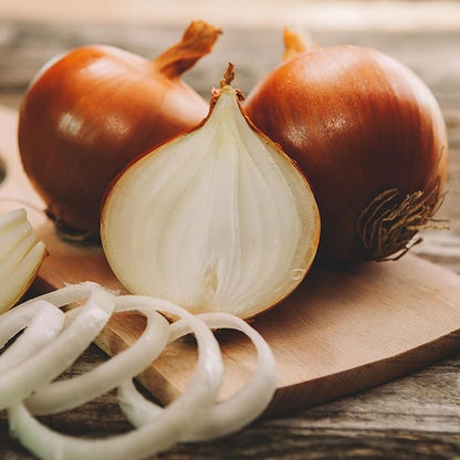 Back to The Roots 100% Organic Heirloom Seeds - Yellow Onion Value Pack (400mg Total)