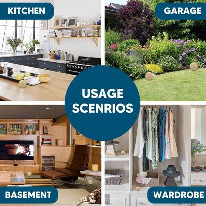 Rodent Repellent, Mice Repellents Indoor, Mouse Repellent Balls for House, Rat Repellents, Peppermint to Repel Mice and Rats, Mouse Deterrent, Rodent Repellant Outdoor, Keep Mouse Away-10Pcs