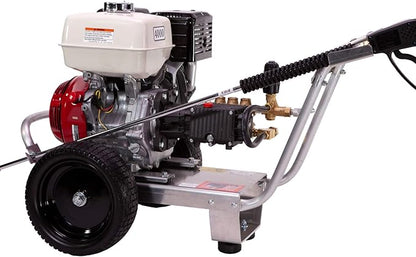 Pressure-Pro Eagle II E4040HG Direct Drive 4000 PSI Cold Water Pressure Washer, 4.0 GPM, GX390 Engine, Includes Spray Gun and Extension Wand, 5 QC Nozzle Tips, 3/8-inch x 50-Foot Non-Marking Hose