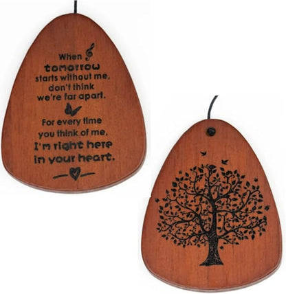 The Wind Chime CO Memorial Wind Chimes, Sympathy Wind Chimes Gift for The Loss of A Loved one, Home Decor Outdoor Garden, Soothing Melodic Tones with Mute Option.