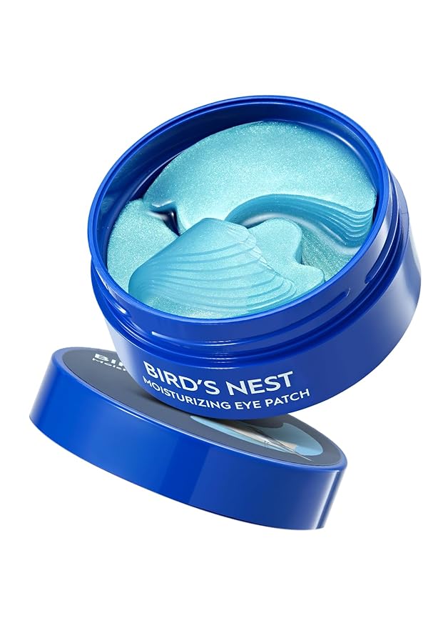 Snp 12,000ppm Bird's Nest + Hyaluronic Acid Eye Patch | Hydrating and Cooling for All Skin Types | Maximum Hydration Eye Patches | Korean Skincare Eye Mask | 60 Patches