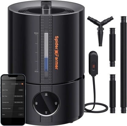 Spider Farmer 5L Smart Humidifier and SF600 Grow Light