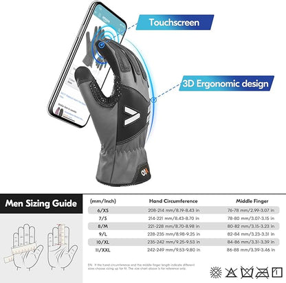 Vgo... Work Gloves for Men,Leather Safety Work Gloves,Scratch protection,Thornproof,Touchscreen(CA7777/CA7780/GA7776/PA7775)
