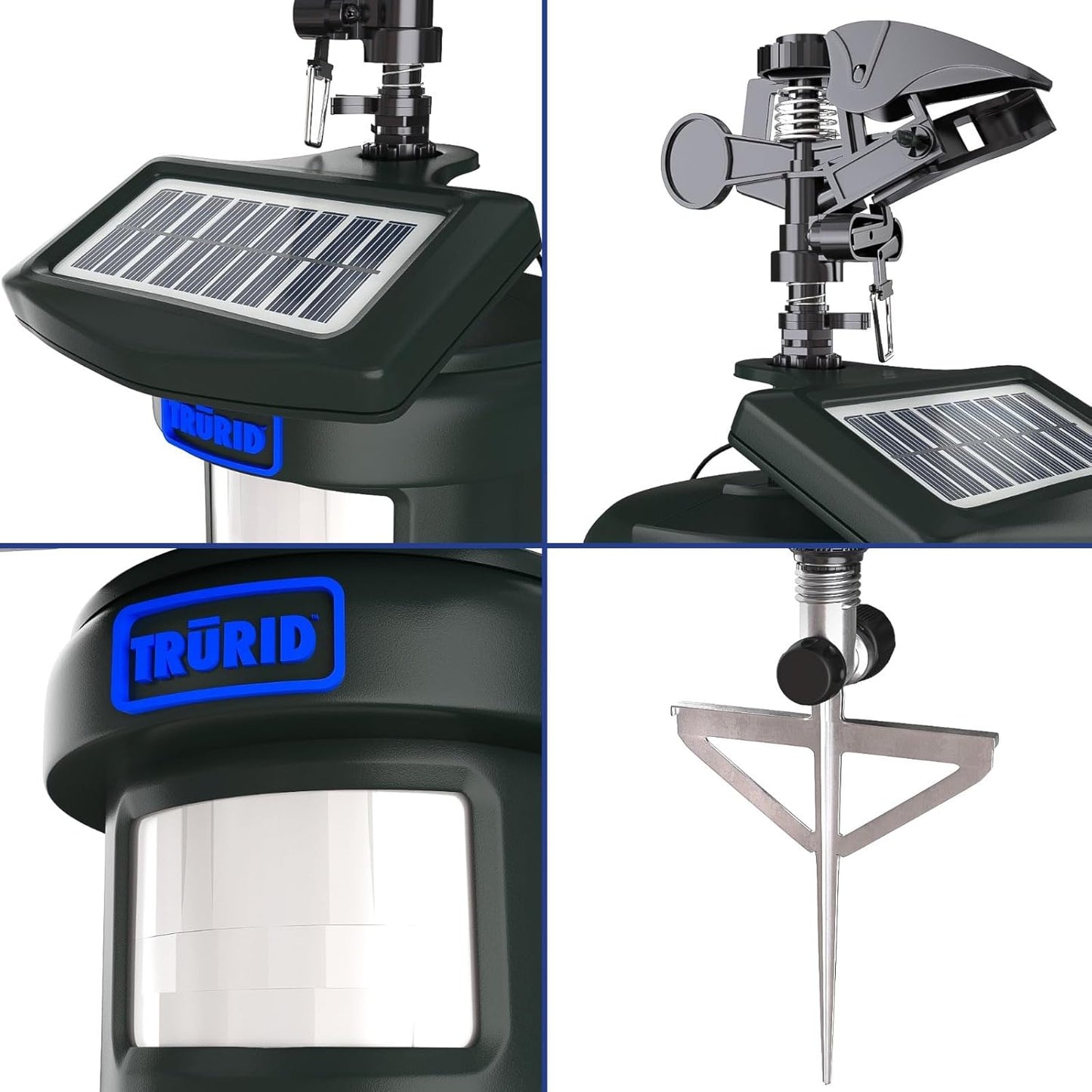 Motion Activated Sprinklers for Yard - Cat & Deer Repellent Devices, Raccoon & Dog Deterrent, Skunk & Cat Repellent for Yard, Scarecrows for Outside, Yard Maintenance Must Haves (2 Pack)