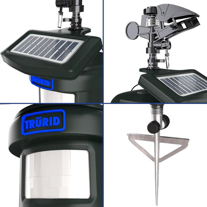 Motion Activated Sprinklers for Yard - Effective Deer & Cat Repellent, Skunk Deterrent, Raccoon & Dog Repellent, Lawn Sprinkler System, Water Sprinkler for Lawn Protection