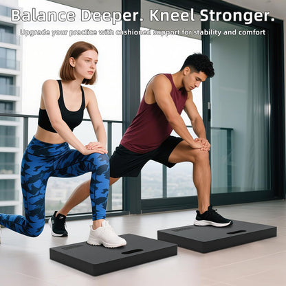 Yoga kneeling mat, 1.5inch Thick,Knee Push-ups, Plank Support & Yoga Elbows/Knees Mat Provides Cushion for Kneeling & Elbows