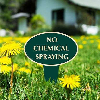 SmartSign Custom Designer Yard Stake Sign - Add Your Message, 12"x15" Oval Shape, 120 mil Aluminum Composite Sign w/Overcoat for Outside, Integrated Ground Stakes, Reflective Option, USA-Made