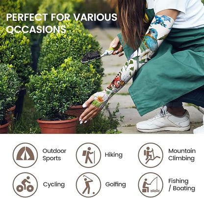 Gardening Sleeves for Women Farm Sun Protection Thorn Proof Cooling Arm Sleeves to Cover Arms for Garden Sports