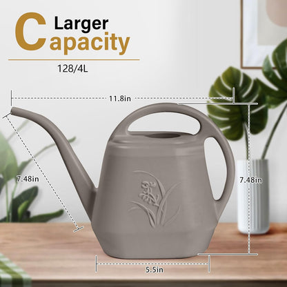 Plant Watering Can - 1 Gallon - Coffee Color