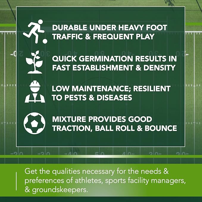 Athletic Field Grass Seed Lawn Seed (25 lb)