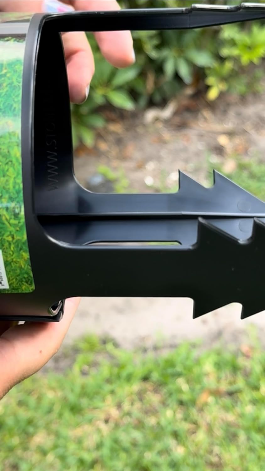 Landscape Light Protector, Lawn Sprinkler Protector, Tailgate Tent Trip Deterrent - Expandable for Edging