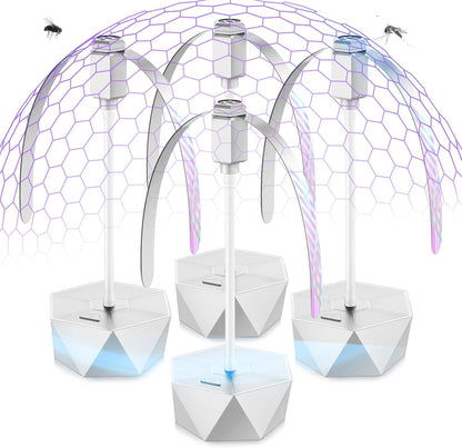 GUIDOT Fly Bug Fans for Food Tables, Fly Control Spinner Table Top Keep Flies Away from Patio Picnic Party Restaurant Kitchen Camping and BBQ