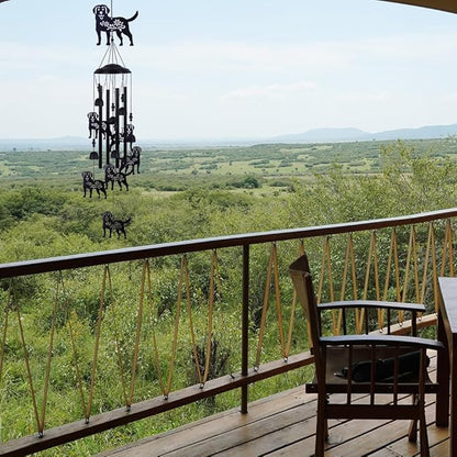 Dogs Wind Chimes Decor, Mobile Blessing Wind Bells Decorate, Dog Chime, Sympathy Wind Catcher, Memorial Gifts for Mom,Grandma,Woman (Housewarming/Outside/Indoor/Home/Room/Porch/Yard/Garden Decoration)