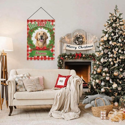 Custom Christmas Garden Flag for Outdoor Personalized Christmas Yard Flags Decor Customized Flag Add Your Own Picture/Text House Lawn Banner Double Sided Home Wall Decoration 12.5x18 28x40