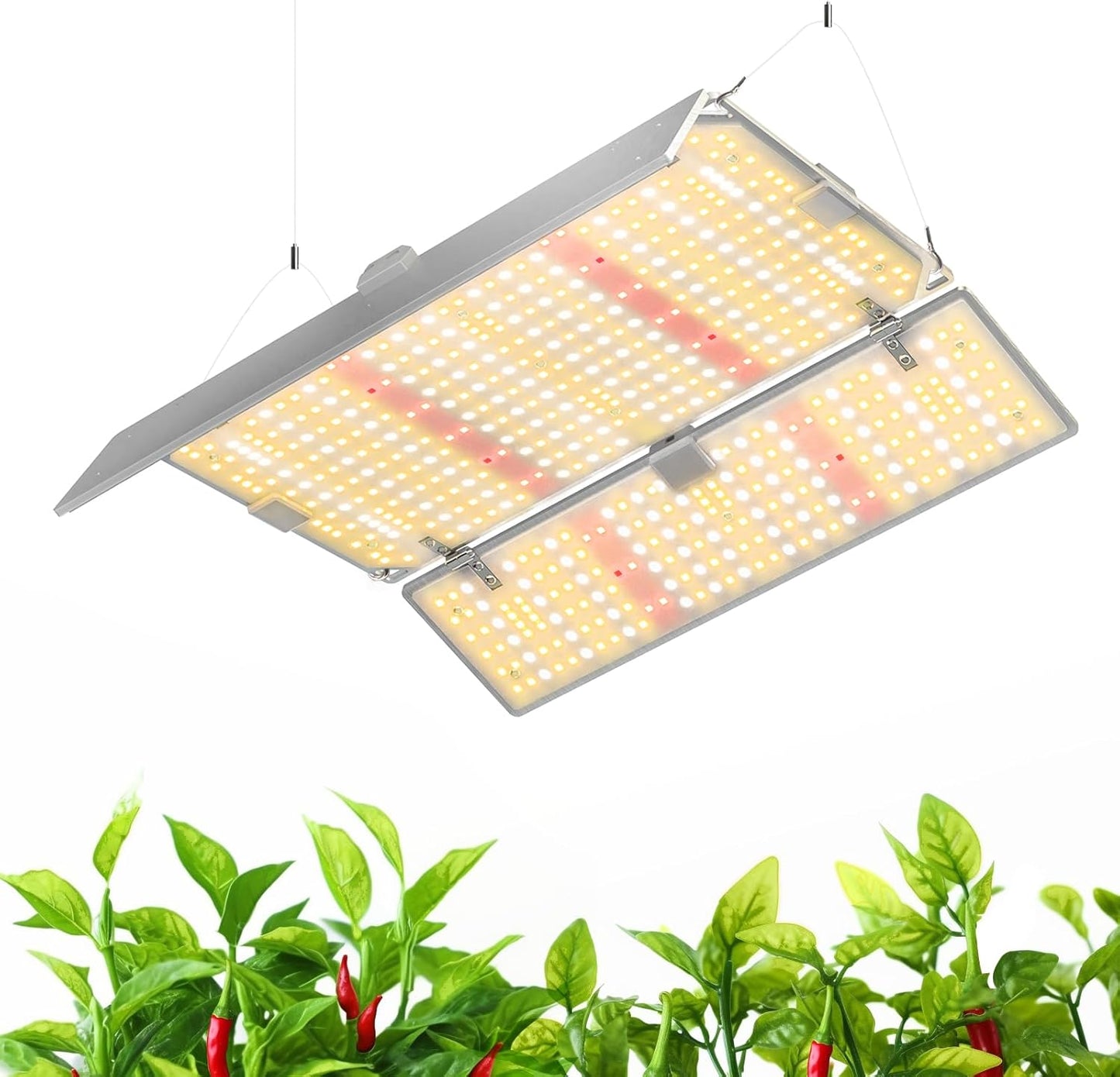 Barrina 4x4 Grow Lights for Indoor Plants Full Spectrum, BU2000 Dimmable, Adjustable LED Grow Light Panel, 816 LEDs, High PPFD, Plant Lights for Indoor Growing, Seedling, Flowering and Fruiting