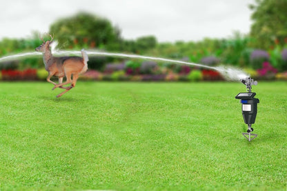 Motion Activated Sprinklers for Yard - Effective Deer & Cat Repellent, Skunk Deterrent, Raccoon & Dog Repellent, Lawn Sprinkler System, Water Sprinkler for Lawn Protection