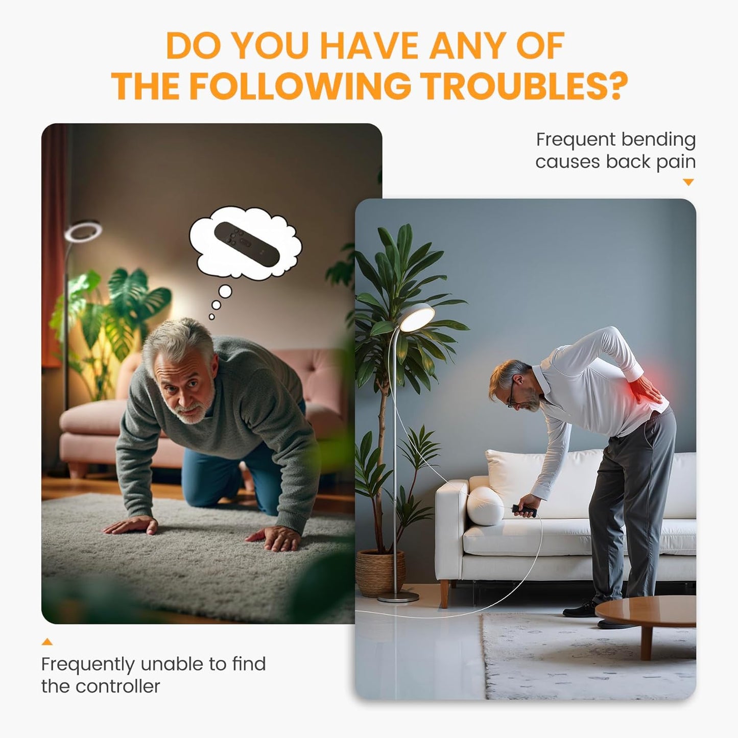 20W Indoor Plant Grow Light with Embedded Controller, Red Blue Warm Full Spectrum 95 LED Bulbs, Adjustable Height,Auto Timer,Dimmable Halo Growing Stand Lmap for Tall Large Small Plant Growth