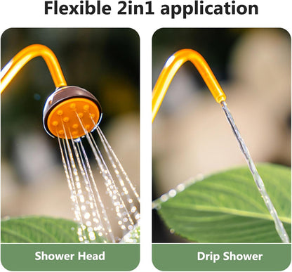 Watering Can for Seedlings, Small Watering Can for House Plant Garden Flower 15oz/0.45l (Blue)