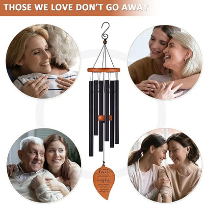 Memorial Wind Chimes, Sympathy Wind Chimes, Sympathy Gifts for Loss of Loved One, Bereavement Gift Baskets, Condolence Funeral Gifts for Loss of Mother Father, Send Love and Concern