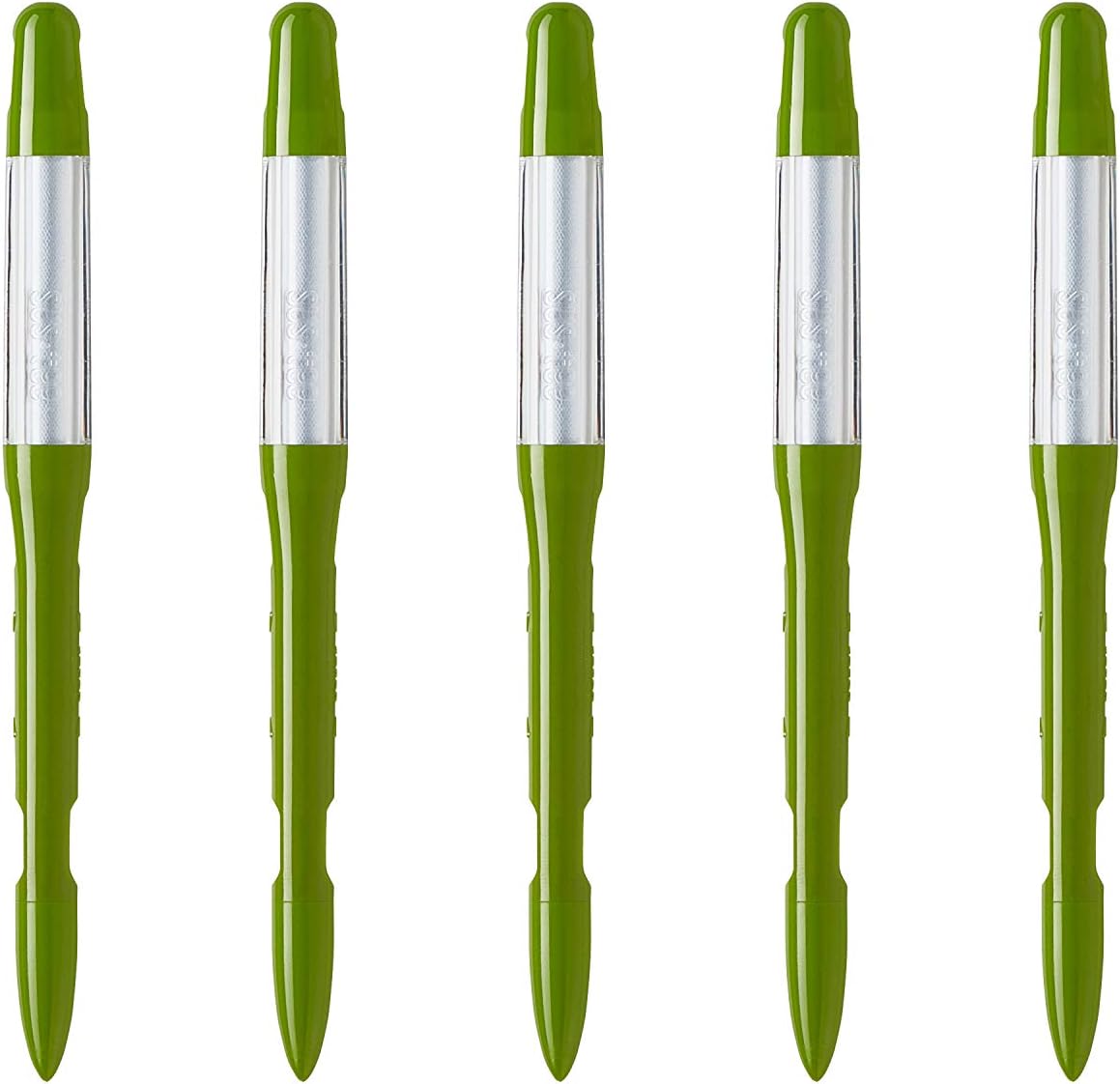 Sustee Aquameter, Set of 5, Plant Soil Moisture Sensor (Green, Small)