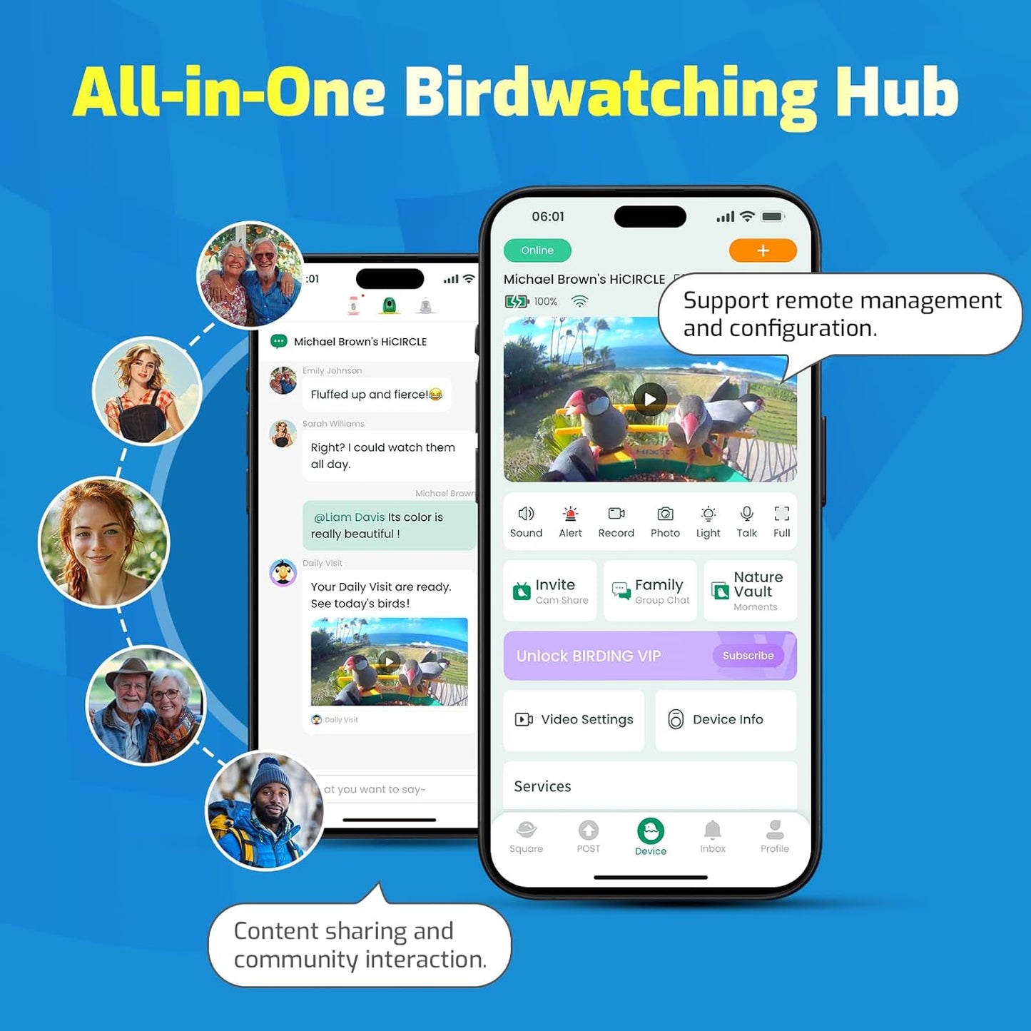 HIXX Smart Hummingbird Feeder with Camera Solar Powered, with Ant Moat & Bee Proof AI Bird Recognition, Easy Clean & Refill, with Coolfly Birdwatching APP, Ideal Gifts for Hummingbird Lover (Pink)