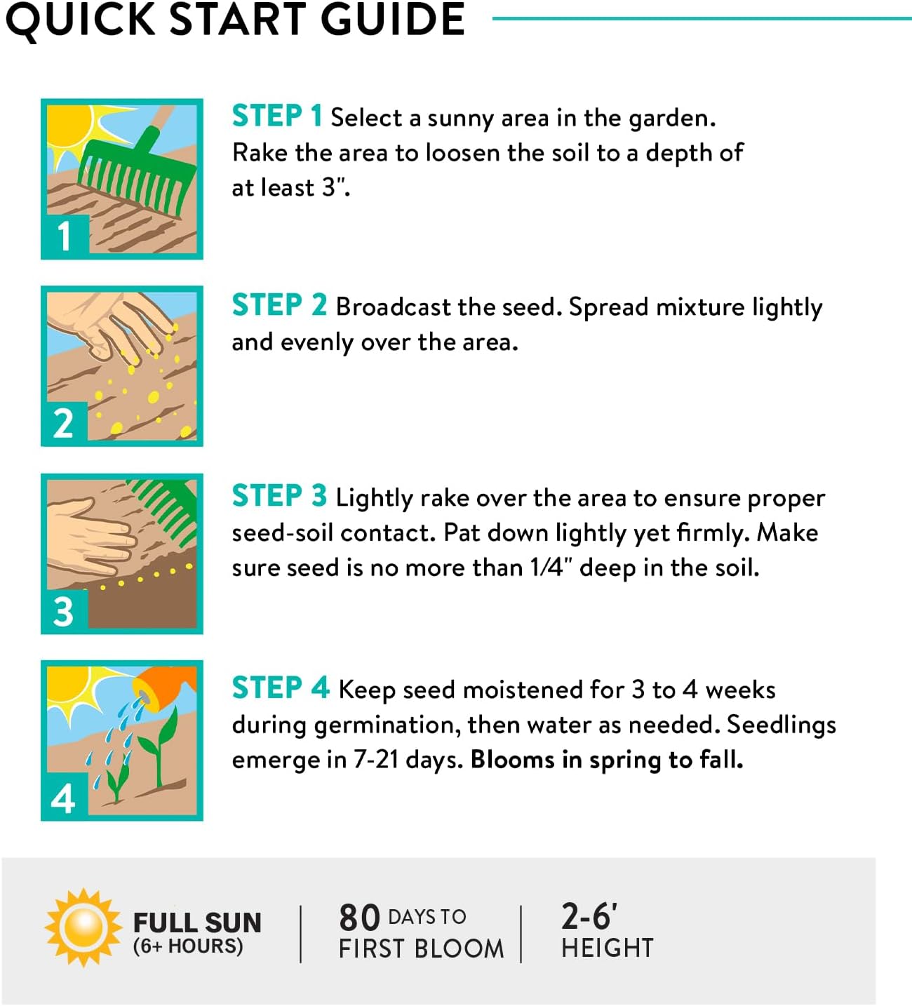 Burpee Wildflower Seeds Cutting Mix | 25,000 Bulk Seeds, Multi, 1 Bag | 15 Varieties of Non-GMO Flower Seeds | Perennial Wildflower Seeds Pollinator Mix | Covers 1,000 Sq. Ft.