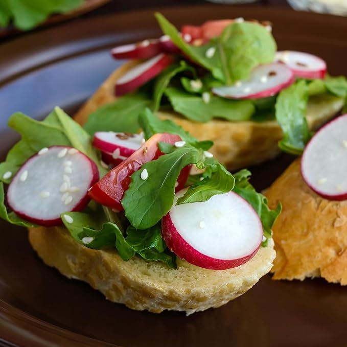 Back to The Roots 100% Organic Heirloom Seeds - Breakfast Radish Seeds for Planting Value Pack (2.8g Total)