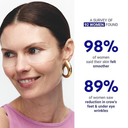 Wrinkles Schminkles Facial Smoothing Set | Mouth & Lip 2-Pack | Eye Wrinkle Patches 3-Pairs | Forehead Wrinkle Patches 2-Pack | Reusable Hypoallergenic Silicone Smoothing Pads