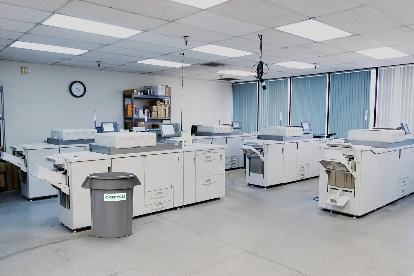 Recycle Sticker for Trash Bins – Heavy Duty, Recycle Only Sticker - 3-5 Year Indoor/Outdoor Rated - Heavy Duty, Weather Proof, Ultra Durable - USA Made (6x2 inch), 20 Labels