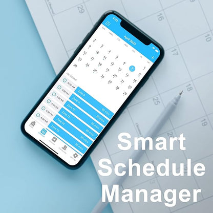 Netro Spark Smart Sprinkler Controller, WiFi, Weather Aware, Remote Access, Compatible with Alexa (8 Zone)