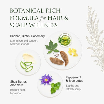 Christina Moss Naturals Conditioner Organic and Natural Ingredients, No Silicones, No Parabens