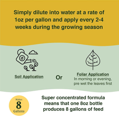Farmer’s Secret Soil Revitalizer (8oz) - Organic (OMRI Listed) Dirt Health Booster - Liquid Compost Soil Amendment - Activated Humic Acid - Great for Fall Application