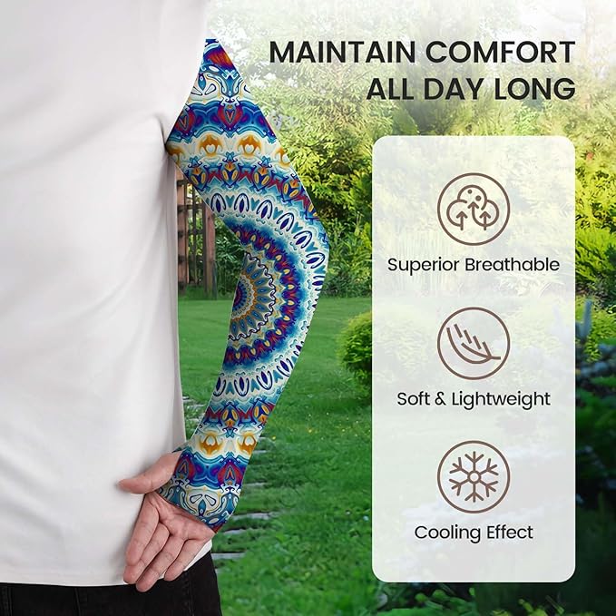 Gardening Sleeves for Women Farm Sun Protection Thorn Proof Cooling Arm Sleeves to Cover Arms for Garden Sports