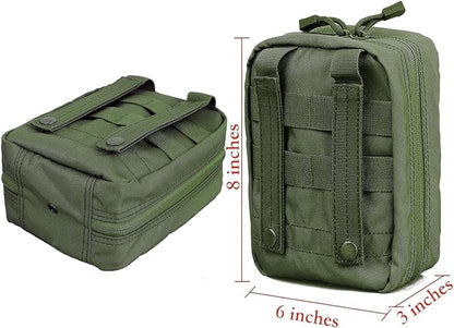 Carlebben EMT Pouch MOLLE Ifak Pouch Tactical MOLLE Medical First Aid Kit Utilit Camouflage