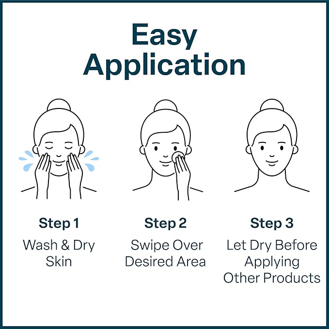 Pore Refining Toner Pads with Salicylic Acid and Niacinamide in a Witch Hazel Solution - With Vitamins B5, C & E, Chamomile & Green Tea - Helps Reduce the Look of Enlarged Pores