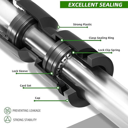 40PCS Push-to-Fit Drip Irrigation Micro Spray Emitters for 1/4 inch Irrigation Tubing, Three-Way Adjustable Atomizing Nozzle, Irrigation Dripper Sprinklers for Garden Greenhouse Agricultural