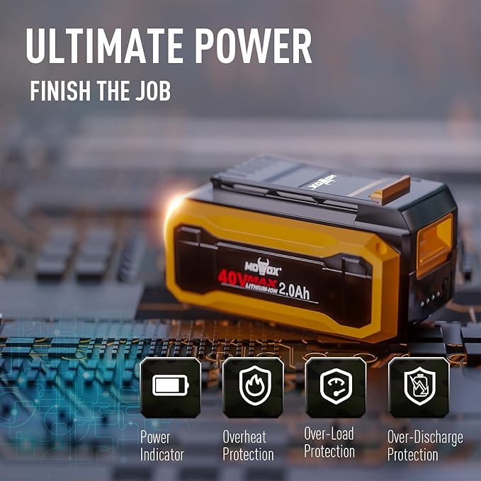 40V Cordless Weed Whacker, 2Ah Battery Powered Weed Eater, 3-Positions Adjustable Cutting Width Grass Trimmer, Telescopic Aluminum Shaft String Trimmer, Battery & Charger Included