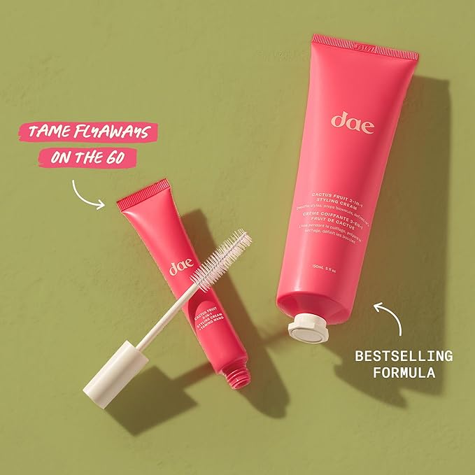 DAE Hair Cactus Fruit 3-In-1 Styling Cream & On The Go 3-in-1 + Taming Wand