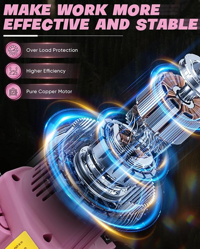 Saker Mini Chainsaw|6 Inch Chainsaws[2025 Upgraded]|Mini Cordless Electric Chain Saw|Small Handheld Portable Chain Saws Battery Powered Chain Saw for Tree Trimmer and Garden,Christmas Gifts