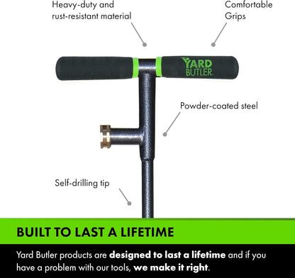 Yard Butler Deep Root Irrigator - Unique Gardening Tool for Irrigation - Deliver Water Directly to Plant Roots - Promote Healthy Growth & Minimize Water Waste - Easy-to-Use Gardening Supplies