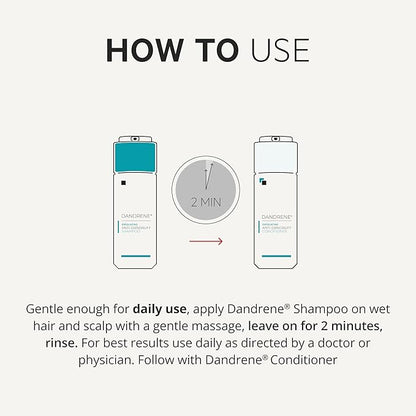 DS Labs Dandrene Dandruff Conditioner, 205mL - for Itchy, Flaky Scalp, Moisturizing Conditioner with Aloe Vera, Supports Scalp Health & Oil Control, For Seborrheic Dermatitis & Psoriasis