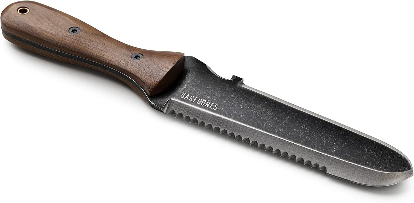 Barebones Hori Hori Classic - Garden Knife - Heat-Tempered Stainless Steel Blade and Walnut Handle