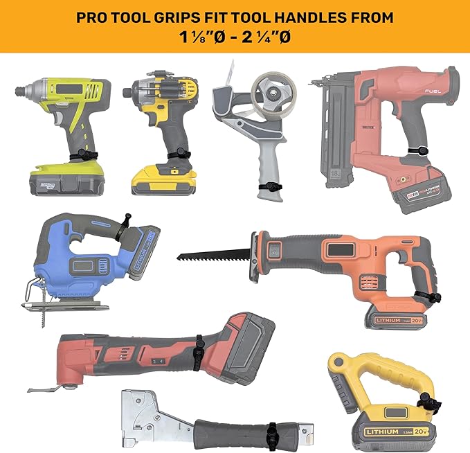 Spider Tool Holster - Improve The Way You Carry Your Power Drill, Driver, Multitool, Pneumatic, Multi-Tool and More on Your Belt - Compatible With All Major Tool Brands