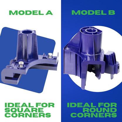 Trellis System Support Kit (Model A) - for Climbing Plants | Square Corner | Ideal for Hydroponics Growing System, Greenhouse & Garden