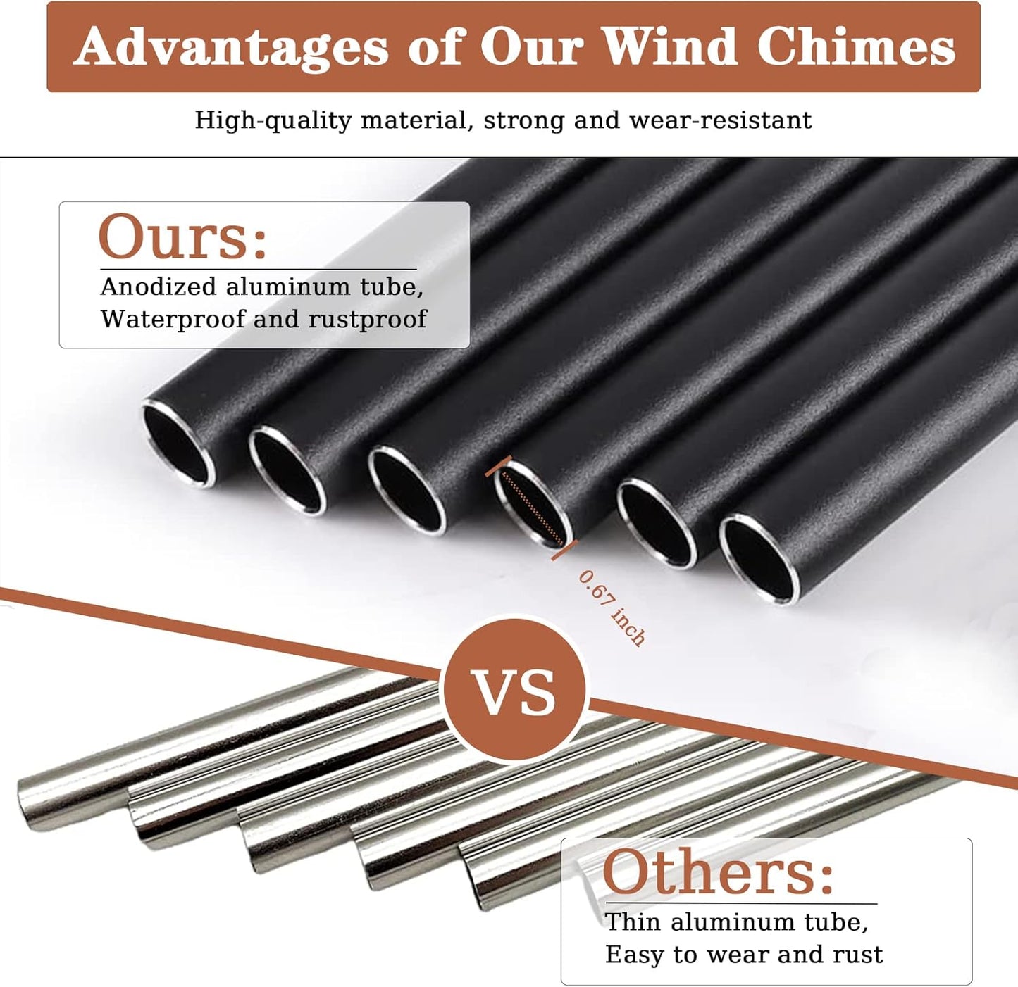 Grandma Gifts, 32" Wind Chimes Gifts for Grandma, Grandma Birthday Gifts, Unique Grandma Gifts from Grandkids, Grandma Gifts for Mothers Day Christmas