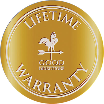 Good Directions Pure Copper Bird Bath, Large 18" Diameter