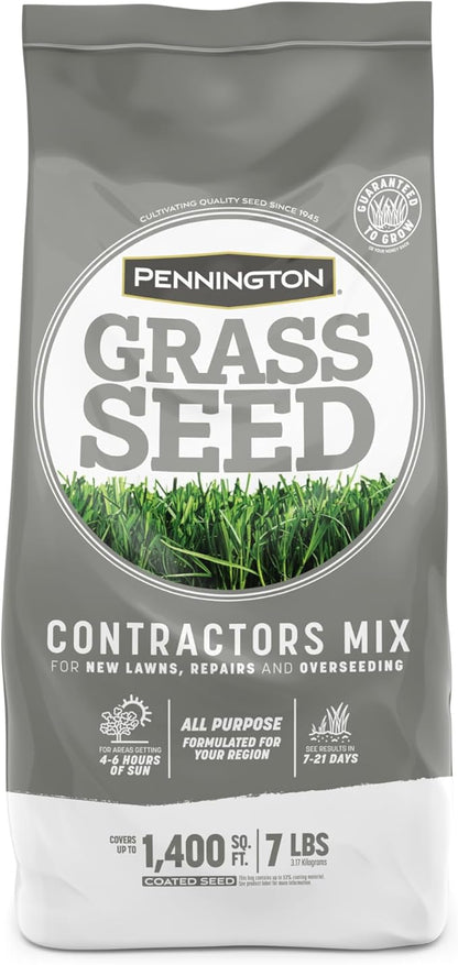 Pennington Contractors Grass Seed Mix Central 7 lb