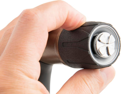 Thumb Control Adjustable Nozzle - Heavy-Duty Metal, 1-Pattern Spray with Ergonomic Grip for Easy Water Flow Control, Ideal for Tough Cleaning and Watering Tasks like Car Washing,Garden