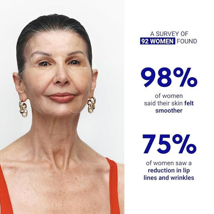 Wrinkles Schminkles Facial Smoothing Set | Mouth & Lip 2-Pack | Eye Wrinkle Patches 3-Pairs | Forehead Wrinkle Patches 2-Pack | Reusable Hypoallergenic Silicone Smoothing Pads