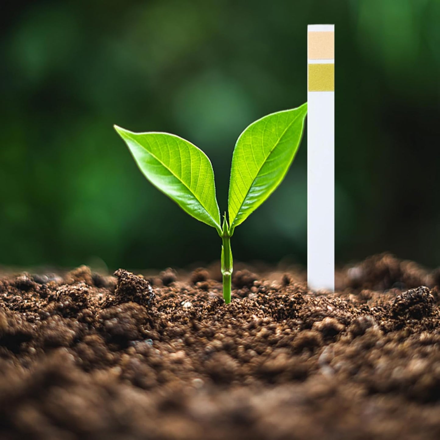 Soil Test Kit, 100PCS 4.5-9 Range Soil Testing Kit, Easy to Use Soil Tester Paper, Water and Soil Test Kit for Lawns Garden Yard Home Home